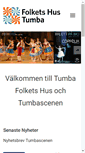 Mobile Screenshot of folketshustumba.se